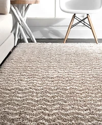 nuLoom Sahara Shag MLSH02D 5' x 8' Area Rug