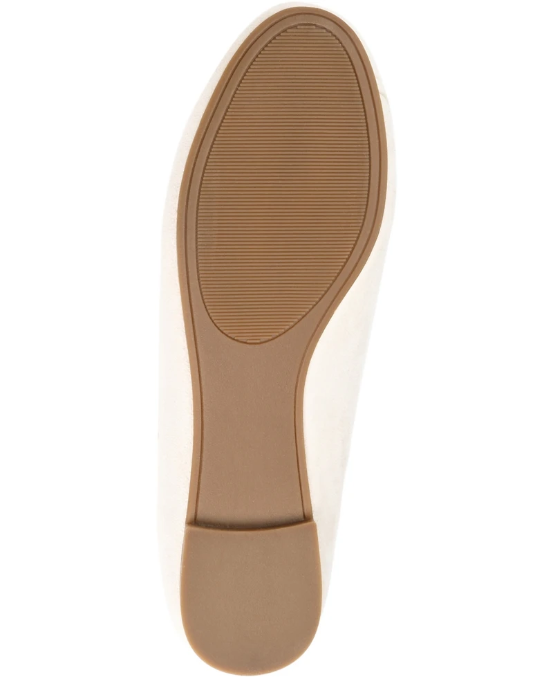 Journee Collection Women's Tannya Ruched Ballet Flats