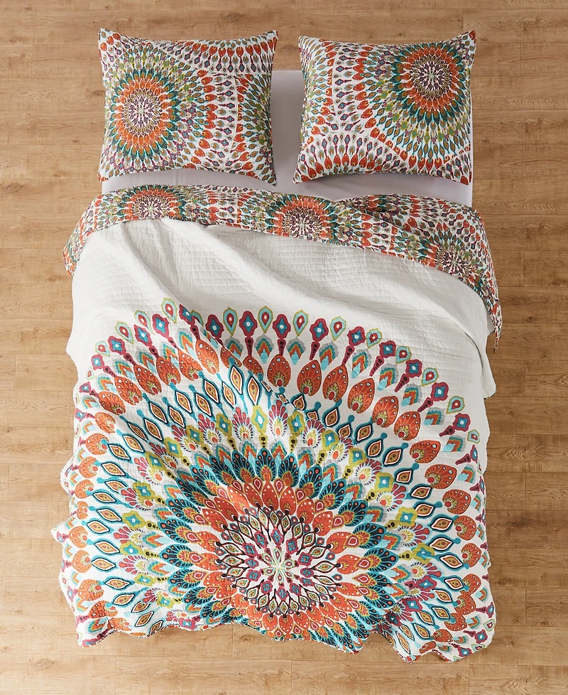Levtex Mirage 3-Pc. Quilt Set, Full/Queen