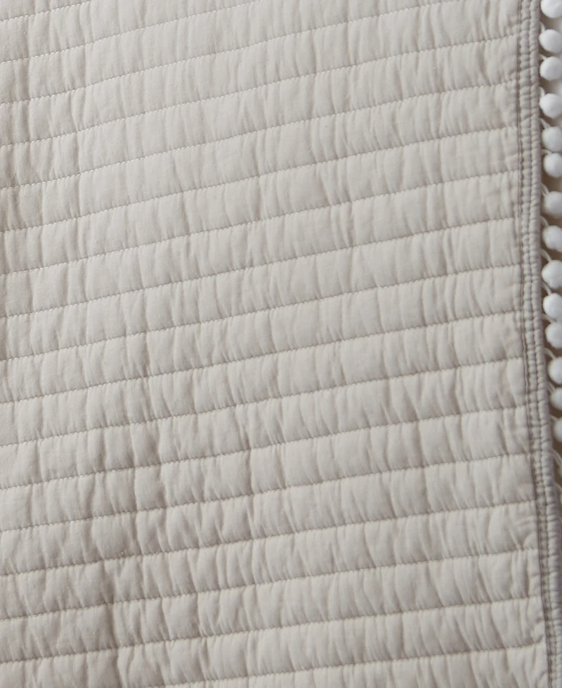 Levtex Pom Pom Quilt, Twin