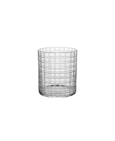 Orrefors Cut in Number Vase