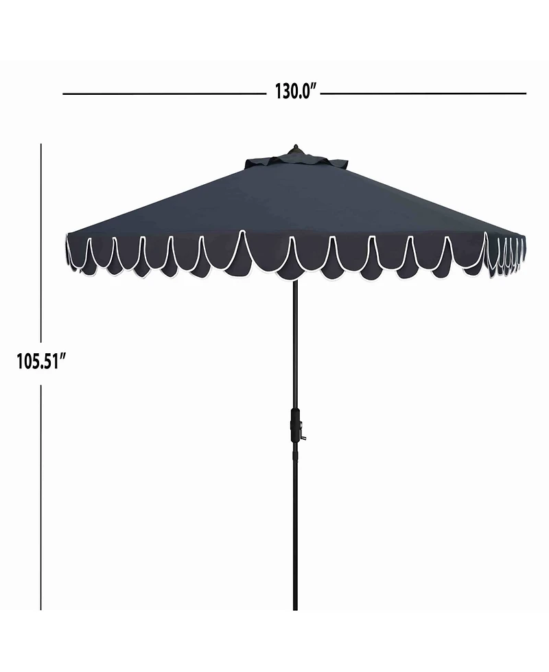 Elegant 11' Valance Umbrella