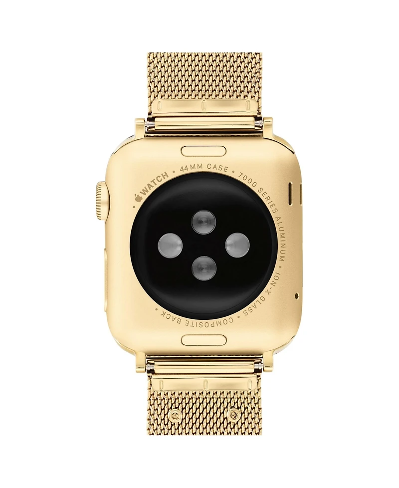 Coach Gold-Tone Mesh Bracelet for Apple Watch 42/44/45mm
