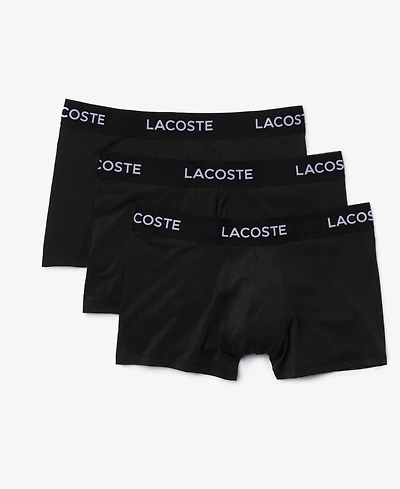 Lacoste Men's 3-Pack Microfiber Trunk Underwear