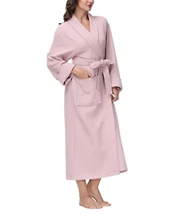 Ink+Ivy Women's Diamond Waffle Look Robe