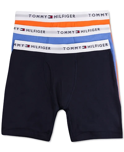 Tommy Hilfiger Men's 3-Pack Classic Cotton Boxer Briefs