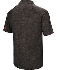 Men's Black Oregon State Beavers Down Swing Polo