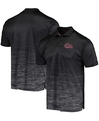Men's Black Montana Grizzlies Marshall Polo