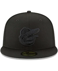 Men's Black Baltimore Orioles Primary Logo Basic 59FIFTY Fitted Hat