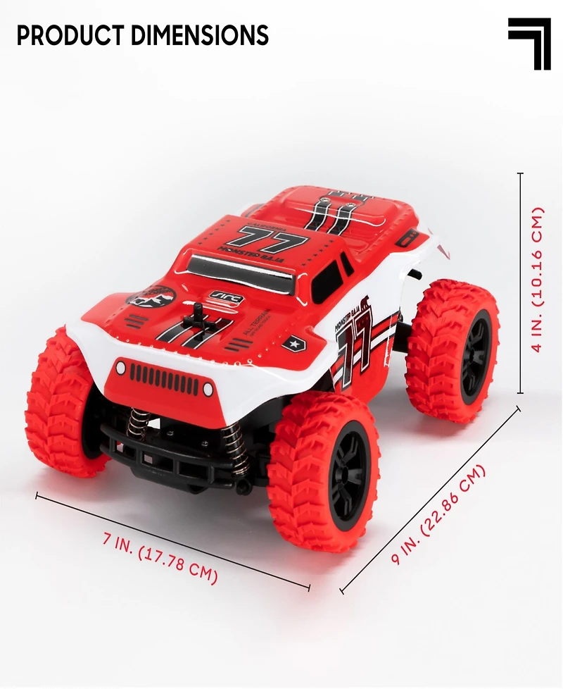 Sharper Image Remote Control 2.4 GHz Omnidirectional Car Toy, Set of 2