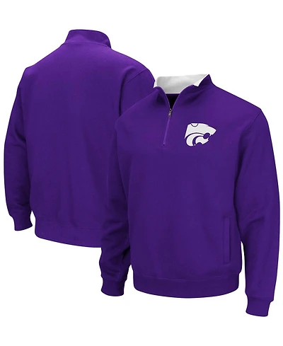 Men's Purple Kansas State Wildcats Tortugas Logo Quarter-Zip Jacket