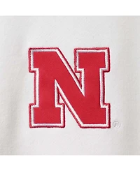 Men's White Nebraska Huskers Tortugas Logo Quarter-Zip Jacket