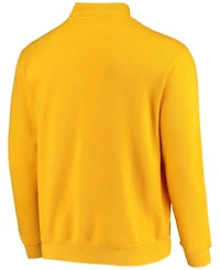 Men's Gold-Tone Missouri Tigers Tortugas Logo Quarter-Zip Jacket