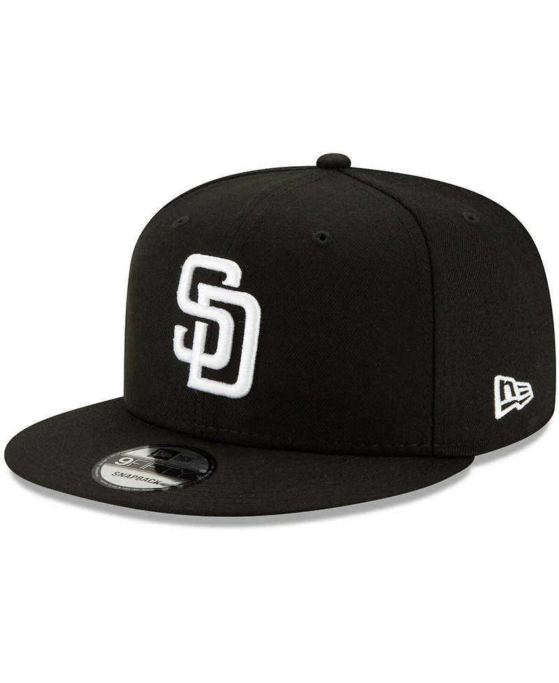 Men's Black San Diego Padres 9Fifty Adjustable Hat