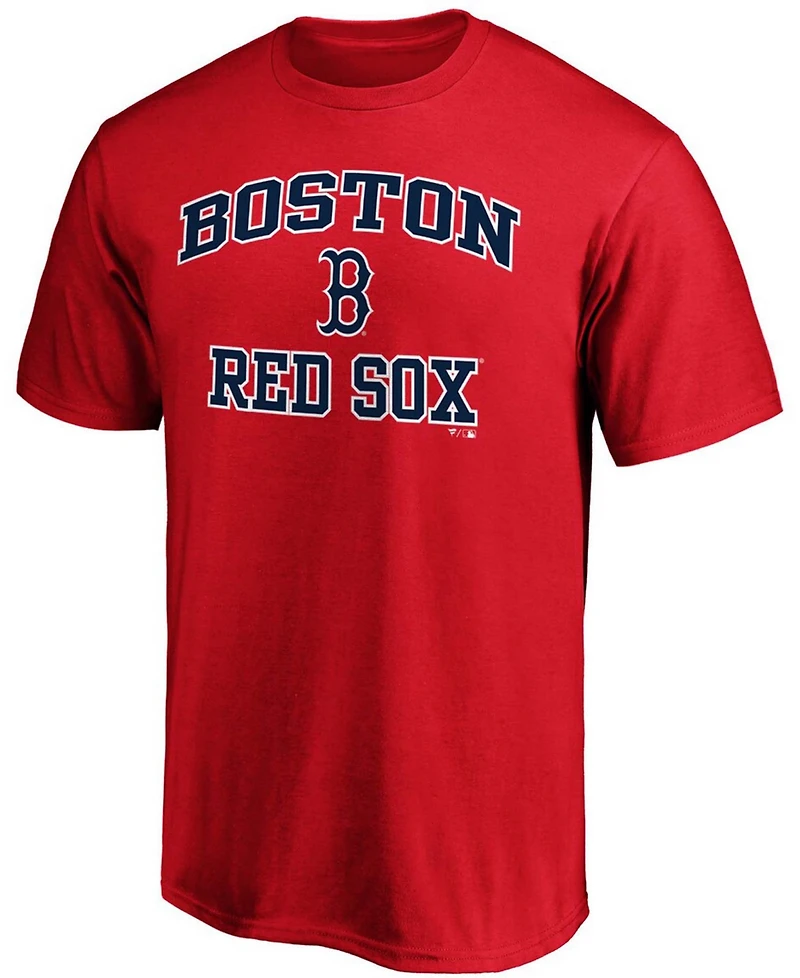 Men's Red Boston Red Sox Heart Soul T-shirt