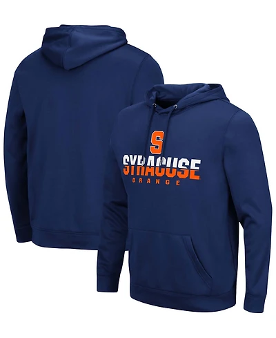 Men's Navy Syracuse Orange Lantern Pullover Hoodie