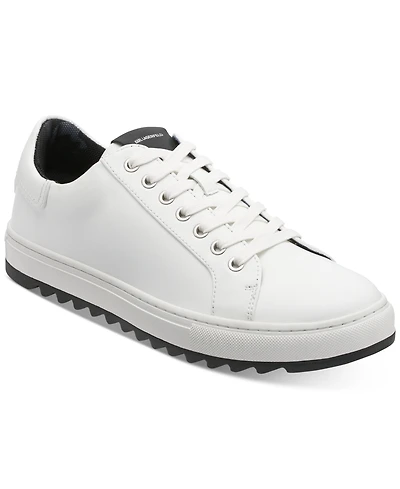 Karl Lagerfeld Men's Smooth Leather Tennis Sneaker