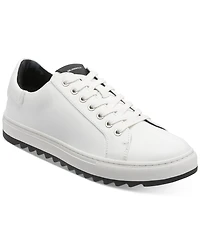 Karl Lagerfeld Men's Smooth Leather Tennis Sneaker