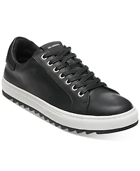 Karl Lagerfeld Men's Smooth Leather Tennis Sneaker