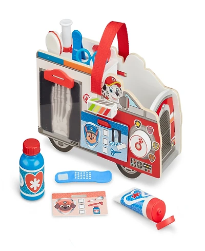 Melissa and Doug Paw Patrol Marshall's Rescue 14 piece Caddy Play Set