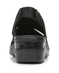 LifeStride Women's Double Up Washable Wedge Slingbacks