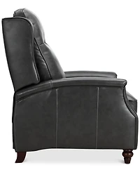 Closeout! Haizen 32" Leather Power Recliner, Created for Macy's