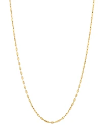 Italian Gold Mariner Link 16" Chain Necklace in 10k Gold