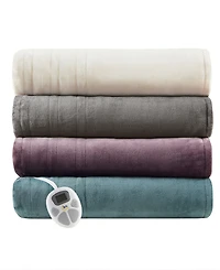 Serta Electric Plush Blanket, Queen