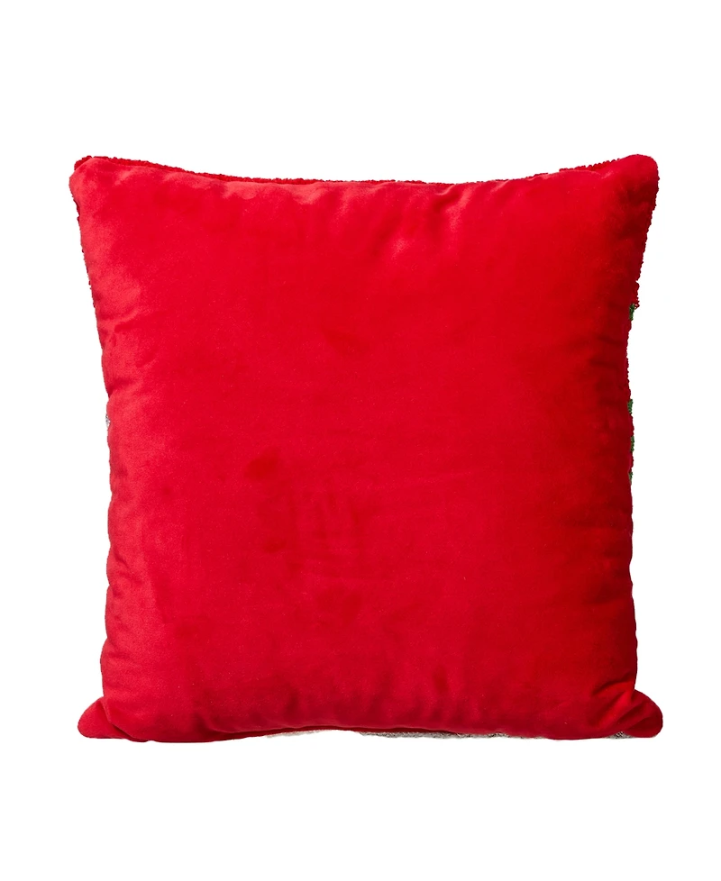 Glitzhomeooked Christmas Cat Pillow