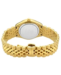 GV2 Women's Naples Gold-Tone Ion Plating Swiss Quartz Bracelet Watch 34 mm