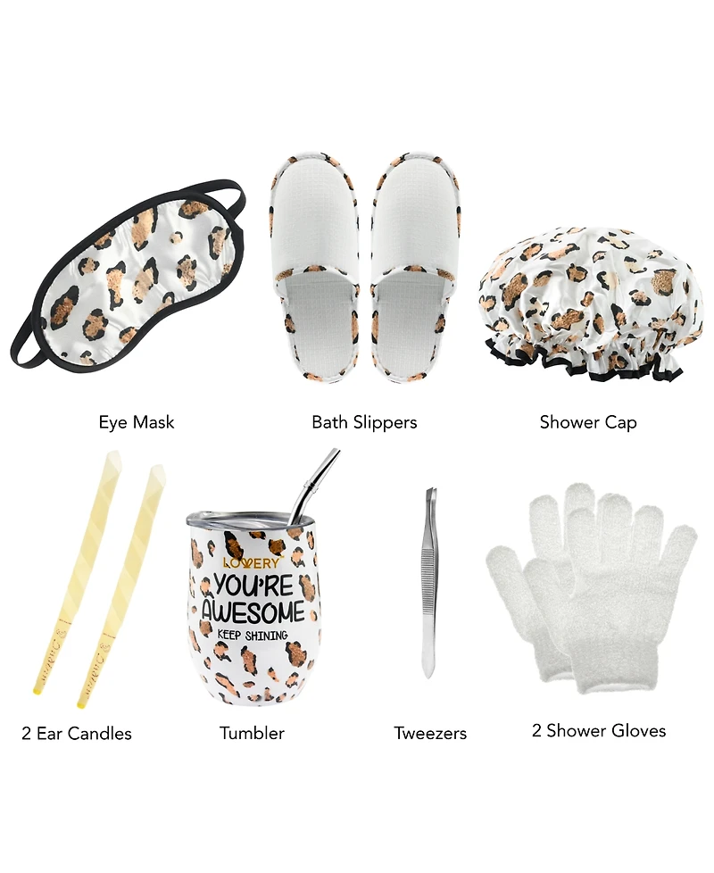 Lovery 21-Pc. Honey Almond Home Spa Body Care Gift Set