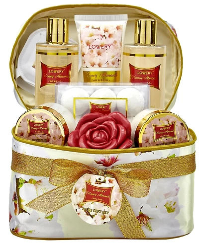 Lovery 14-Pc. Honey Almond Bath & Body Care Gift Set