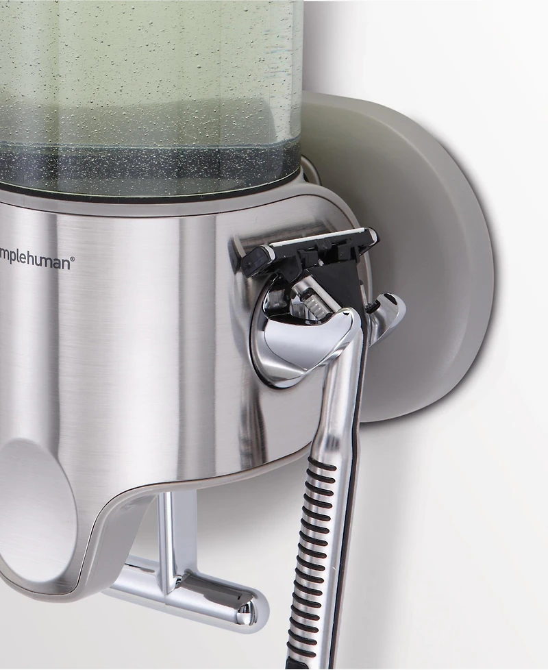 simplehuman Single Wall Mount Pump Shower Soap Dispenser