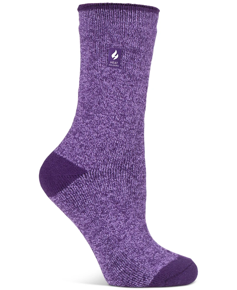 Heat Holders Women's Lite Viola Twist Crew Socks