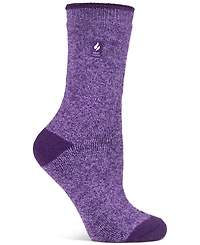 Heat Holders Women's Lite Viola Twist Crew Socks