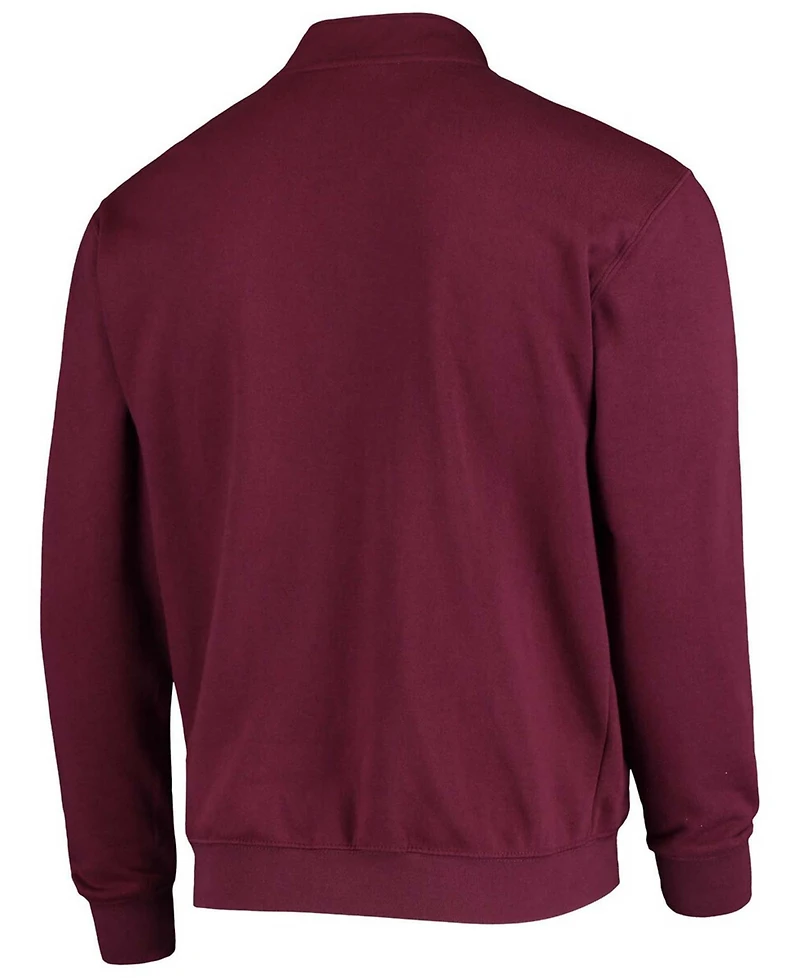Men's Maroon Texas A M Aggies Tortugas Logo Quarter-Zip Jacket