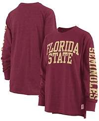 Pressbox Women's Florida State Seminoles Two-Hit Canyon Long Sleeve T-Shirt