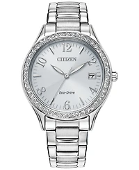 Citizen Women's Eco Drive Classic Stainless Steel Bracelet Watch 34mm