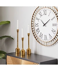 CosmoLiving by Cosmopolitan Candle Holder, Set of 3
