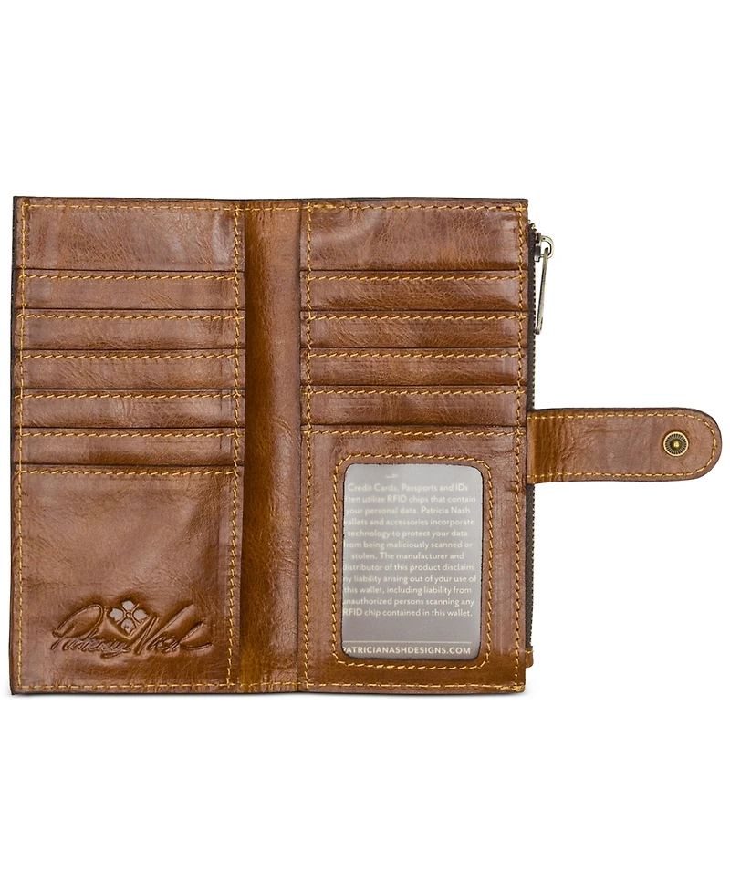 Patricia Nash Nazari Leather Wallet