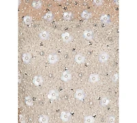 Adrianna Papell Embellished Floral Sheath Dress