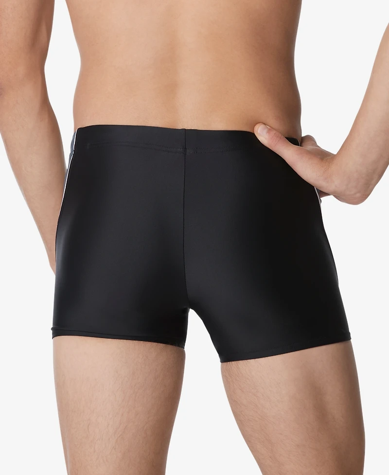 Speedo Men's Fitness Splice Stretch Upf 50+ Swim Trunks