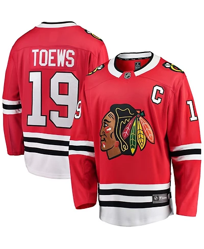 Big Boys Jonathan Toews Red Chicago Blackhawks Home Breakaway Player Jersey