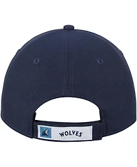 Men's Navy Minnesota Timberwolves Official Team Color The League 9Forty Adjustable Hat