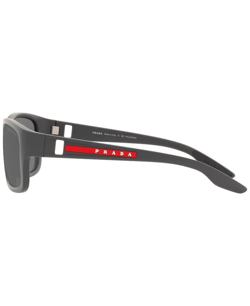 Prada Linea Rossa Men's Polarized Sunglasses