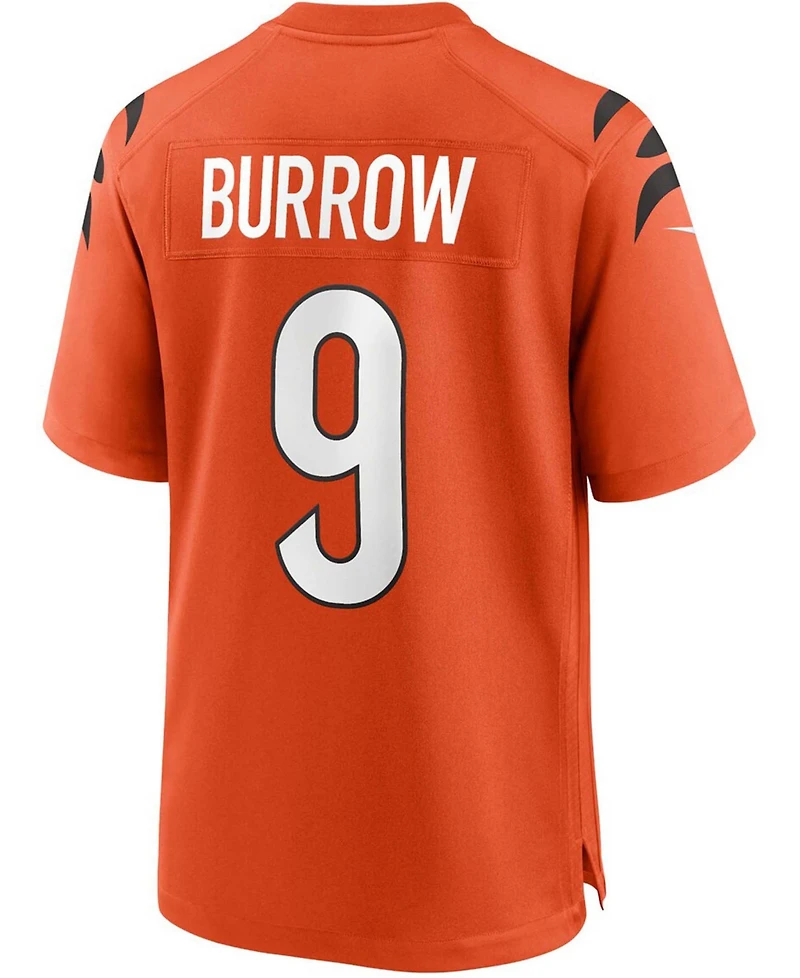 Men's Joe Burrow Orange Cincinnati Bengals Alternate Game Jersey