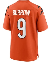 Men's Joe Burrow Orange Cincinnati Bengals Alternate Game Jersey