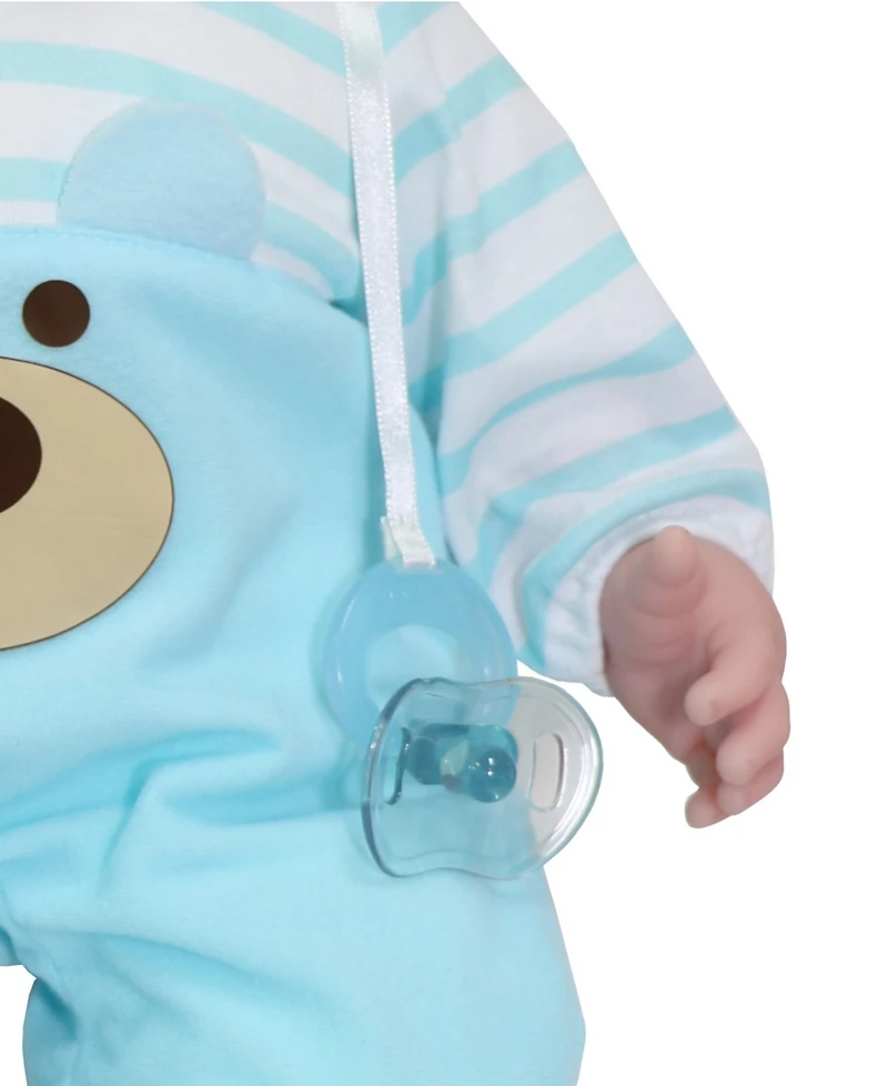 Jc Toys Lots to Cuddle Babies 20" Huggable Boy Baby Doll Set, 4 Pieces