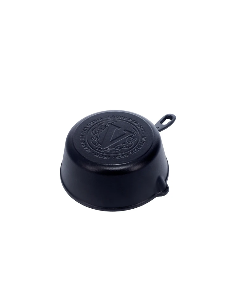 Victoria Saucepan 2QT, Seasoned