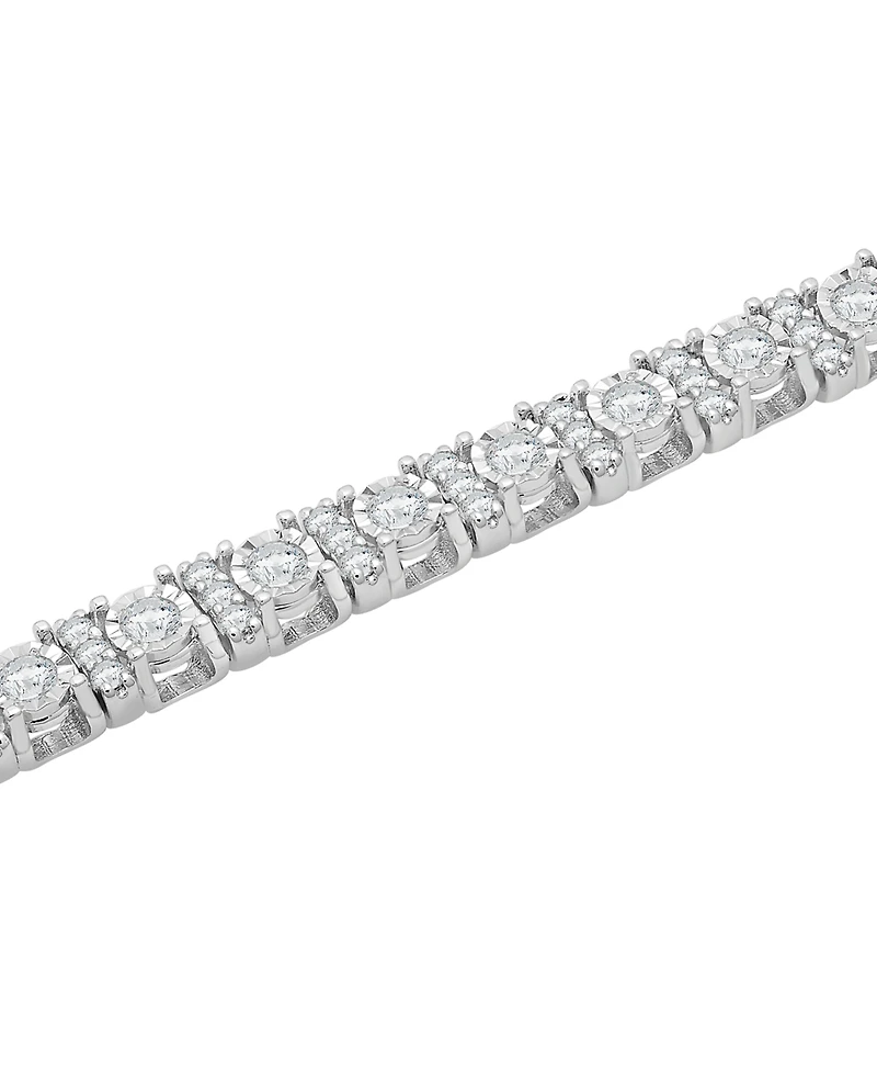 Diamond Tennis Bracelet (2 ct. t.w.) in 14k White Gold